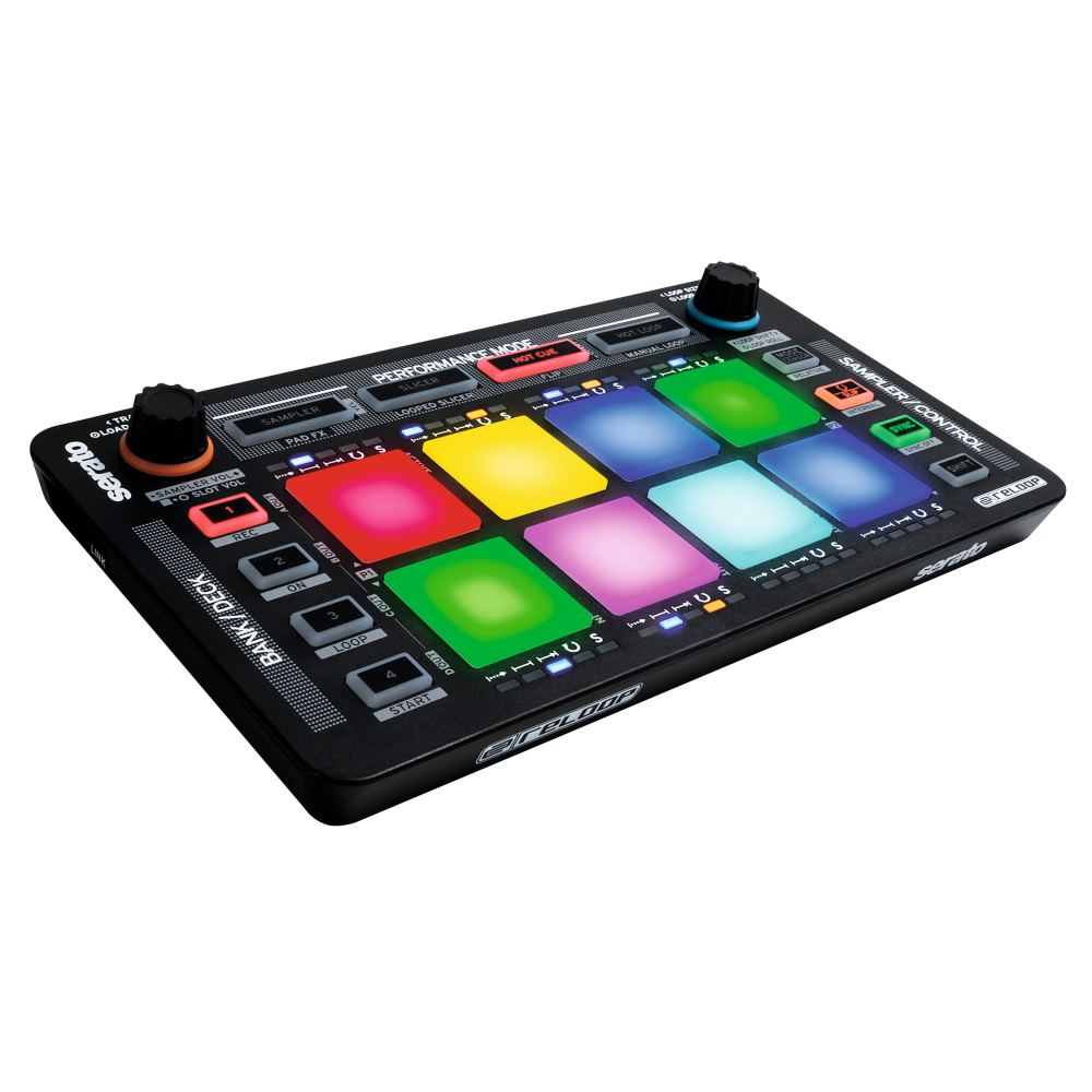 NEON Controlador modular de 8 PADs RGB Sensible al Tacto para Serato Reloop - Imagen 2