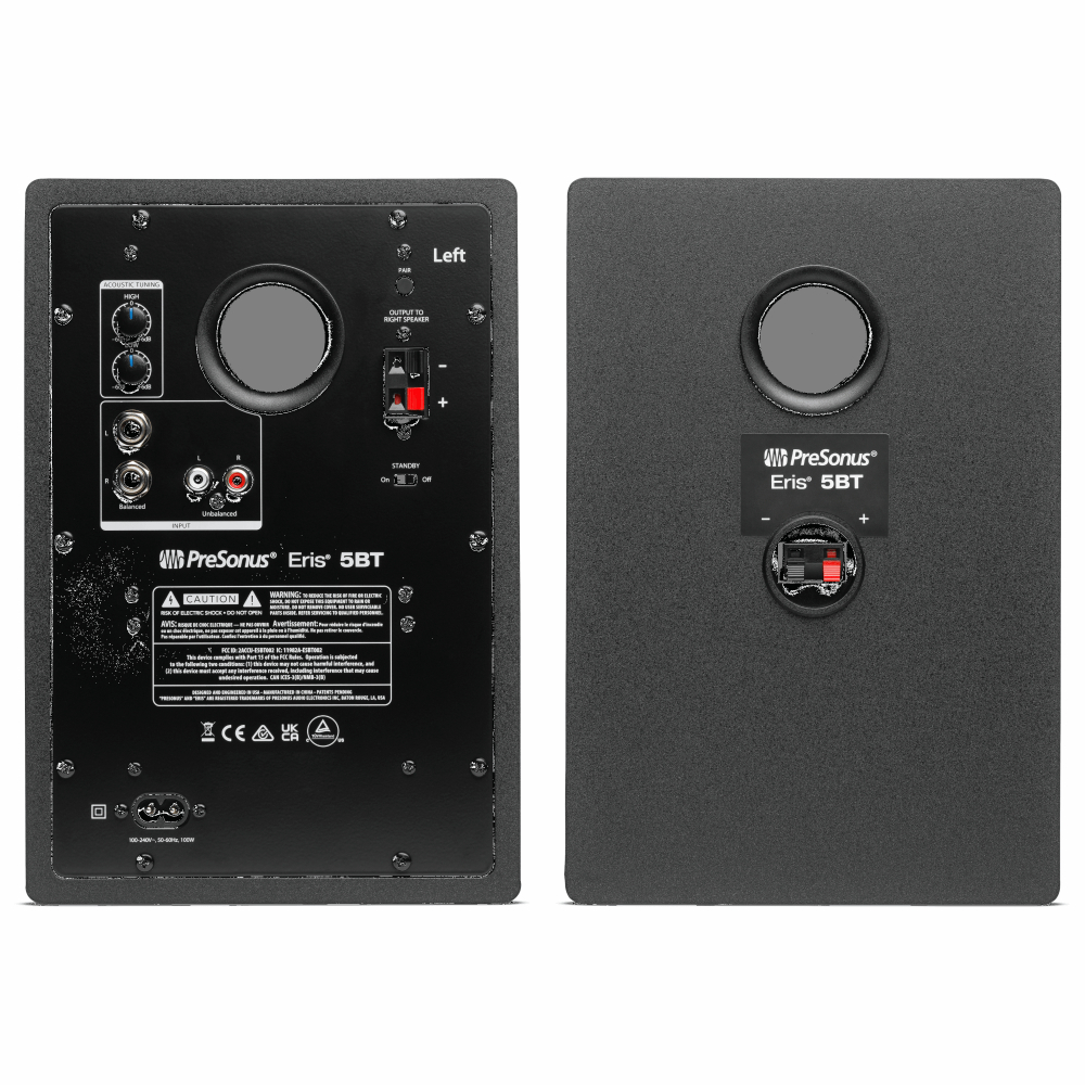 ERIS 5BT MK2 J/Monitores de Estudio 5.25" 100W 104dB SPL; Bluetooth 5.0 PRESONUS. - Imagen 2