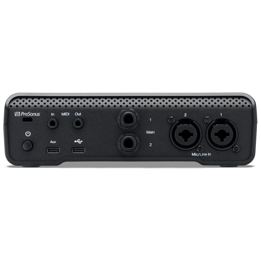 QUANTUM ES 2 Interfaz de Audio USB-C 2X2, 24 bits/192 kHz, con preamplificadores de micrófono MAX-HDOUT y STUDIO ONE PRO PRESONUS. - Imagen 2