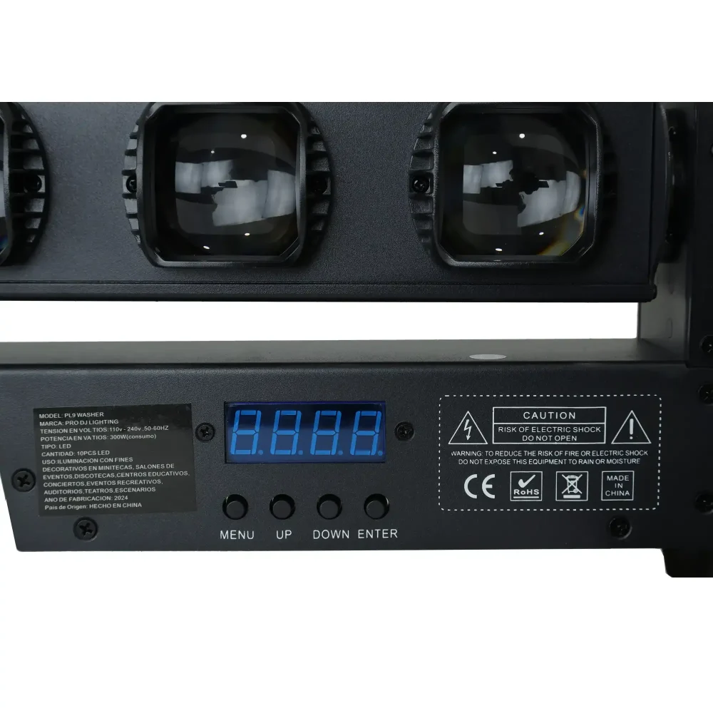 PL9 WASHER Barra LED Móvil 10X30W -300W - IP20 - ProDj. - Imagen 2
