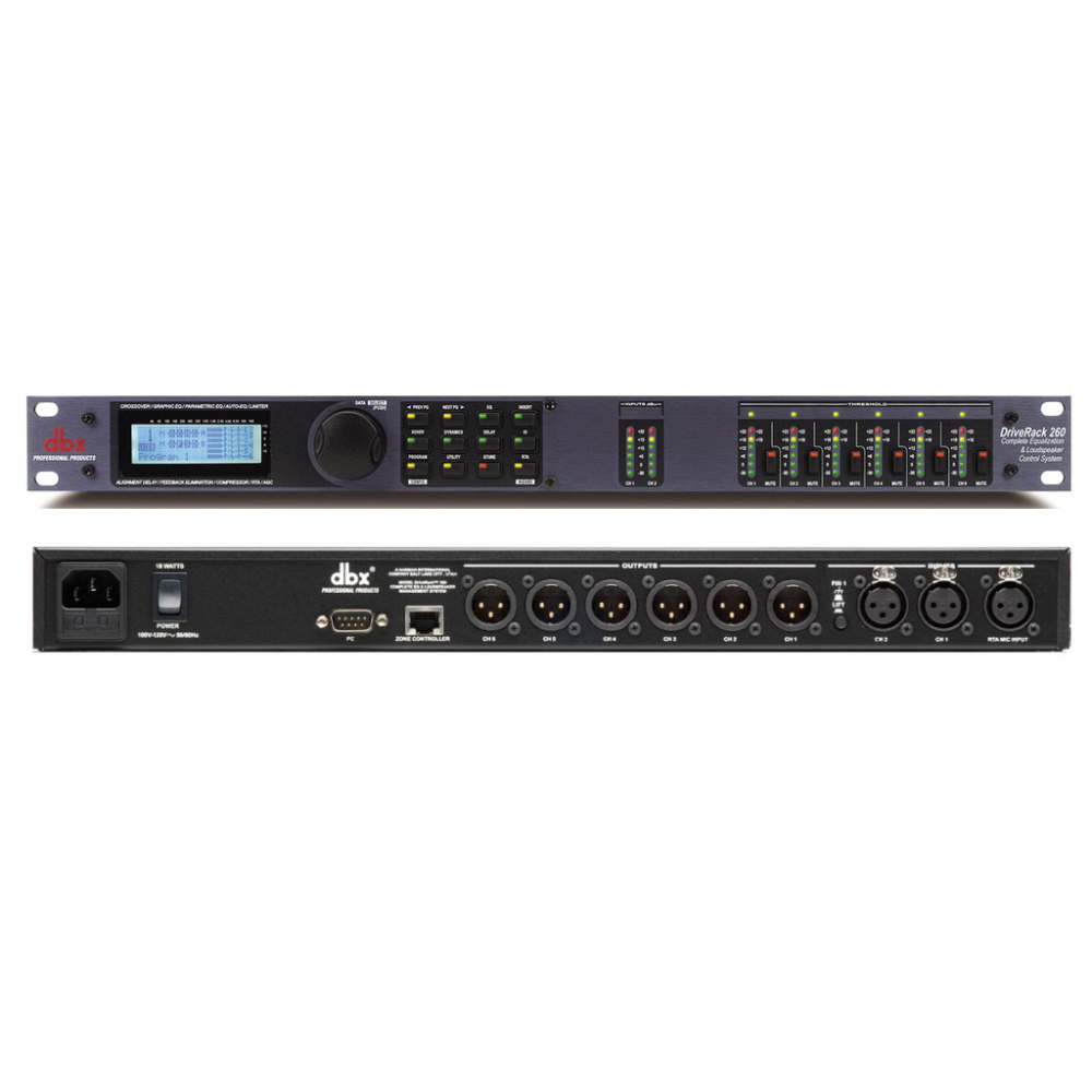 260 DriveRack Procesador de Audio DXB