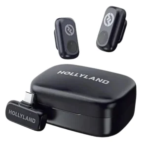 LARK A1 MINI DUO USB-C Juego de Micrófonos de Solapa - Cancelación de Ruido - Hollyland.