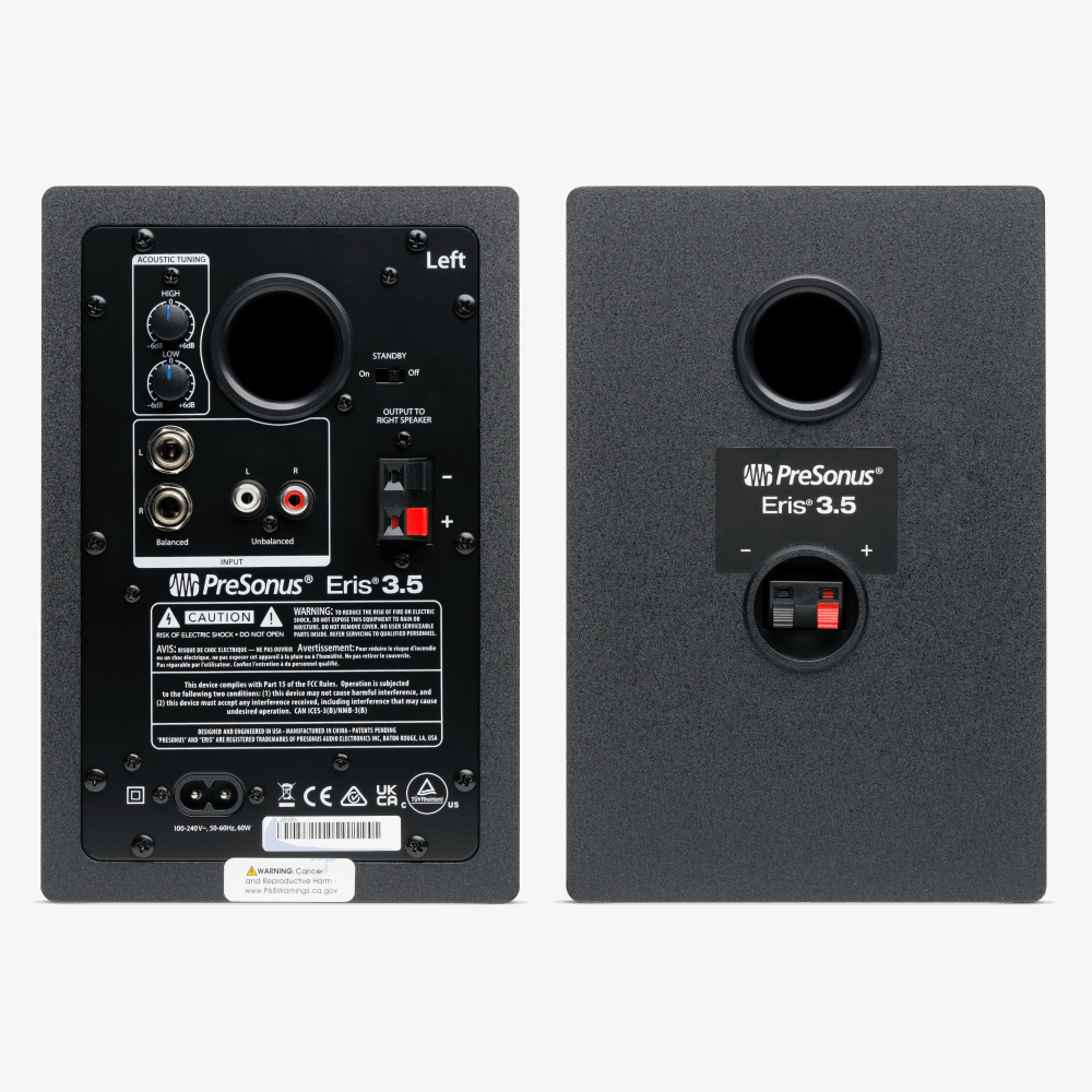 ERIS 3.5 MK2 J/Monitores de Estudio Profesionales 3.5" 50W 98 dB SPL PRESONUS. - Imagen 2