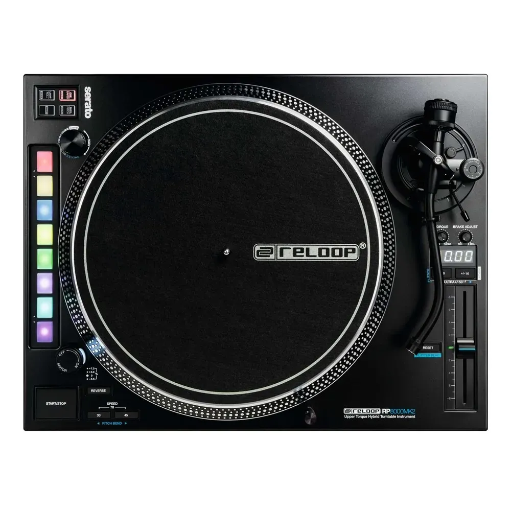 RP8000 MK2 Tornamesa Profesional de Accionamiento Directo y PADS - Reloop. - Imagen 2