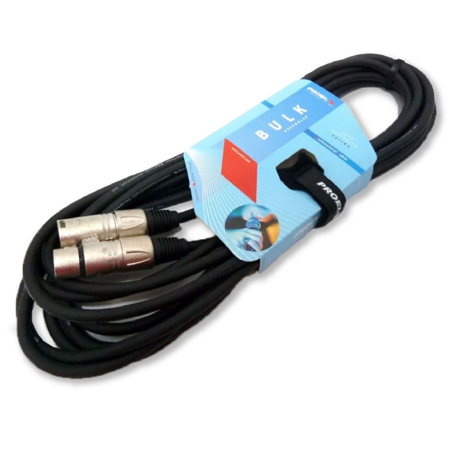 BULK250LU15 Cable Balanceado XLRXLR 15mts PROEL Audiocustom