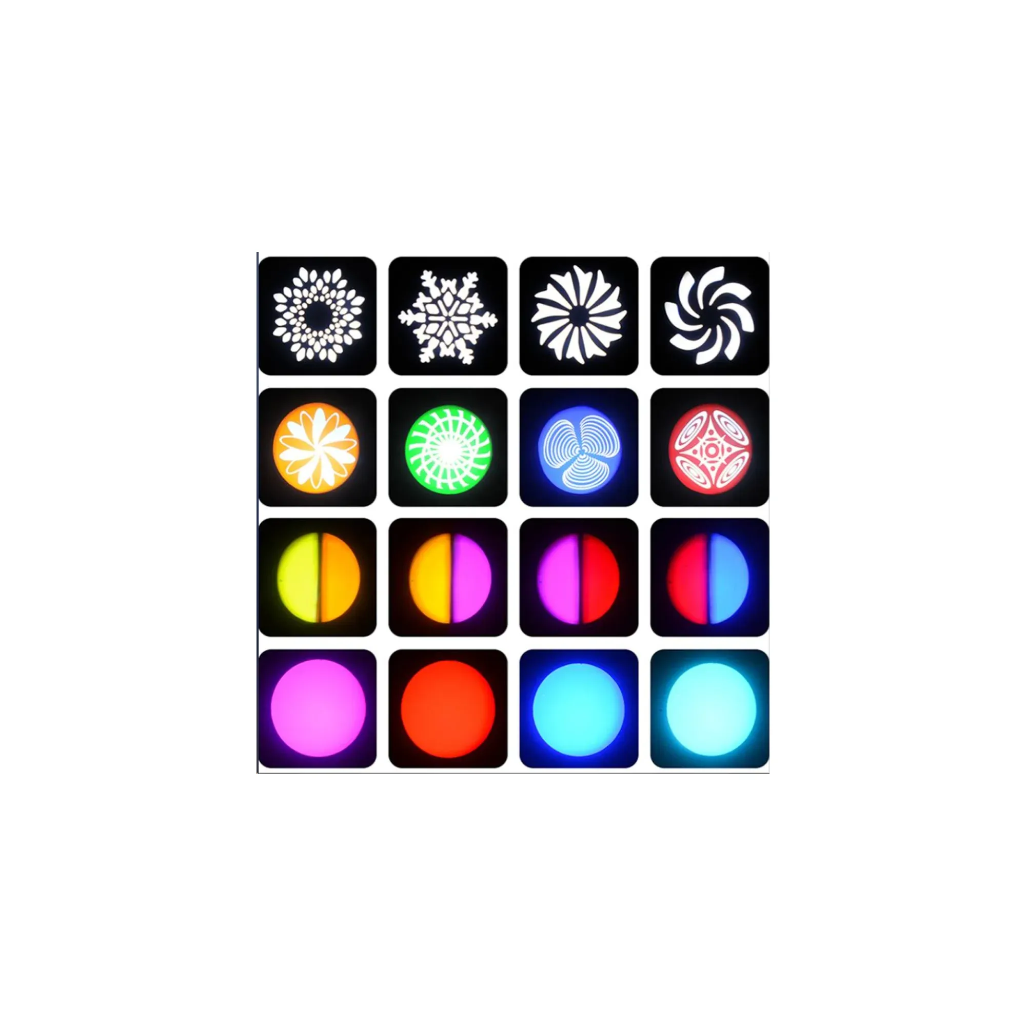 LS105 Cabeza Móvil 100W Con ARO RGB - Big Dipper. - Imagen 3