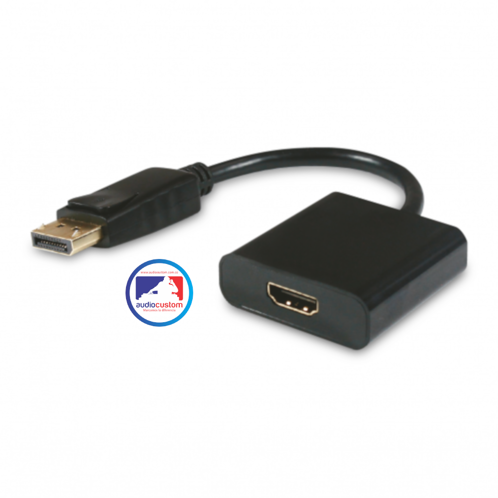 PS-4002 Convertidor Cable DisplayPort Macho a HDMI Hembra