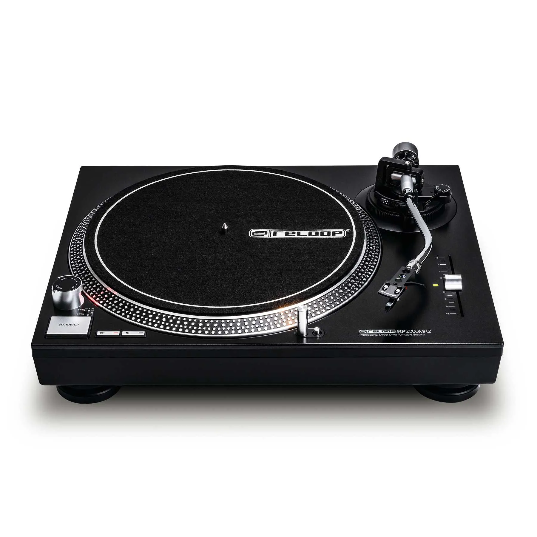 RP2000 MK2 Tornamesa Profesional  de Accionamiento Directo – Reloop.