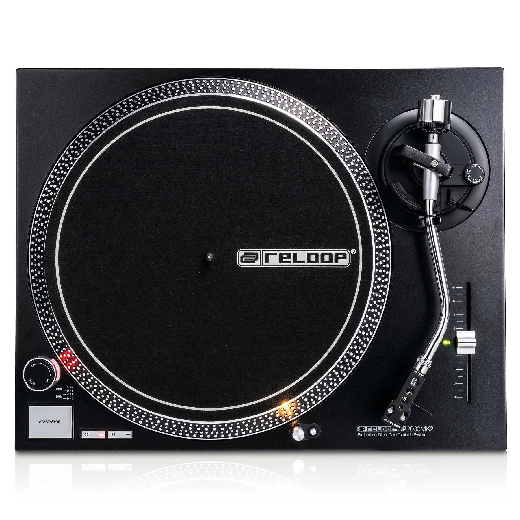 RP2000 MK2 Tornamesa Profesional  de Accionamiento Directo – Reloop. - Imagen 2