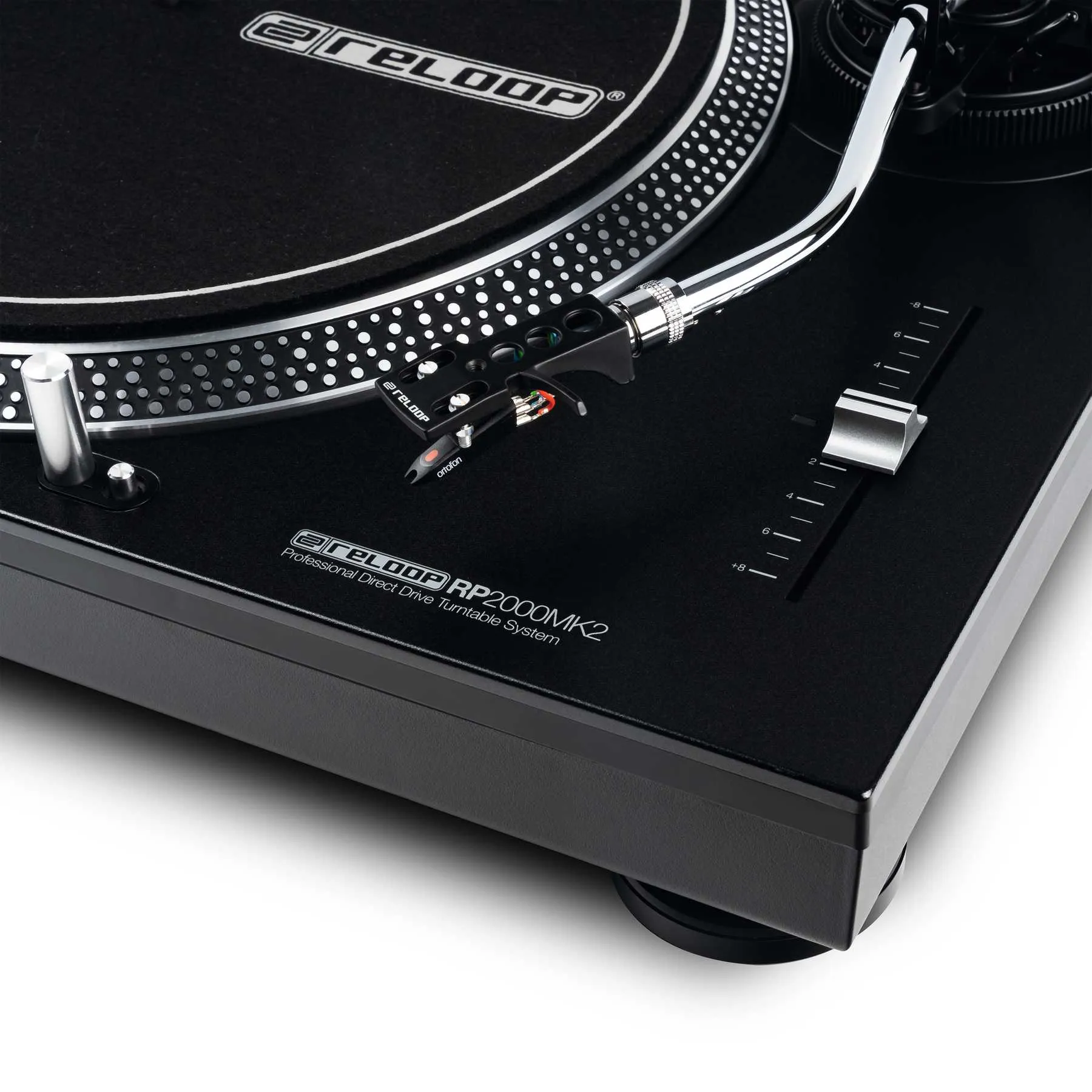 RP2000 MK2 Tornamesa Profesional  de Accionamiento Directo – Reloop. - Imagen 4