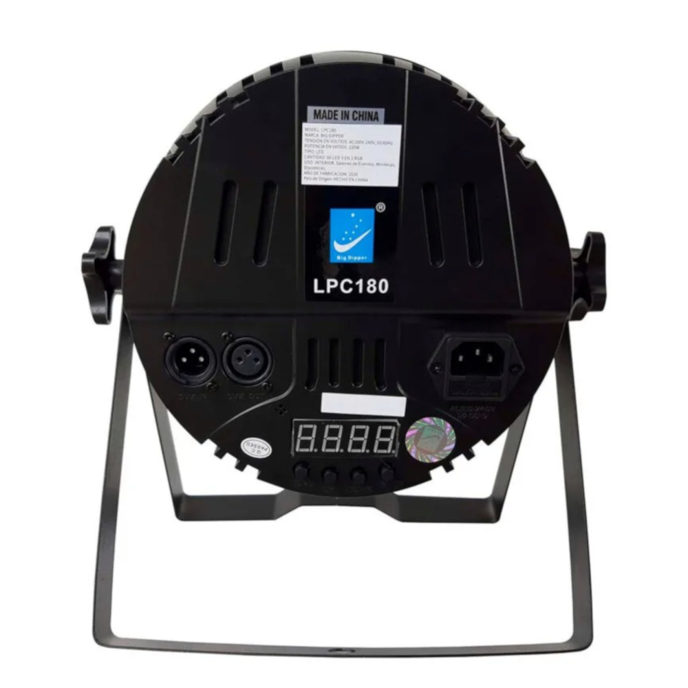 LPC180 Par LED 60X3W RGB Big Dipper. - Imagen 2
