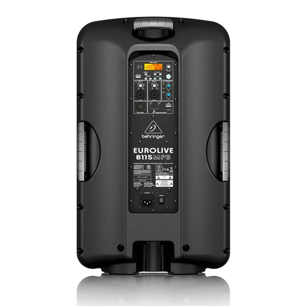 B115MP3 Cabina Activa 15" (1000W MAX) - USB - Clase D - Behringer. - Imagen 2
