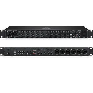 UMC1820 Interfaz de Audio USB - 8 IN (Midas) - 10 OUT TRS -Behringer.