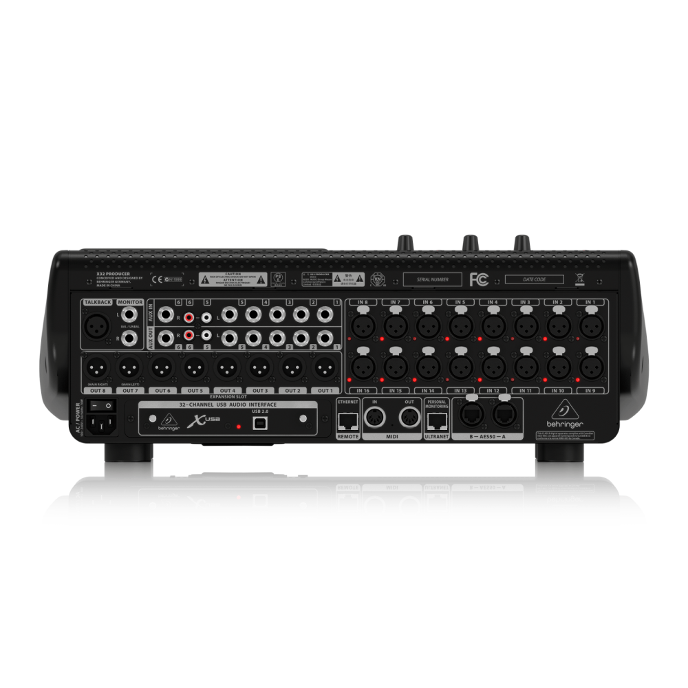 X32 PRODUCER Mixer Digital 16 Entradas 8 Salidas Behringer - Imagen 2
