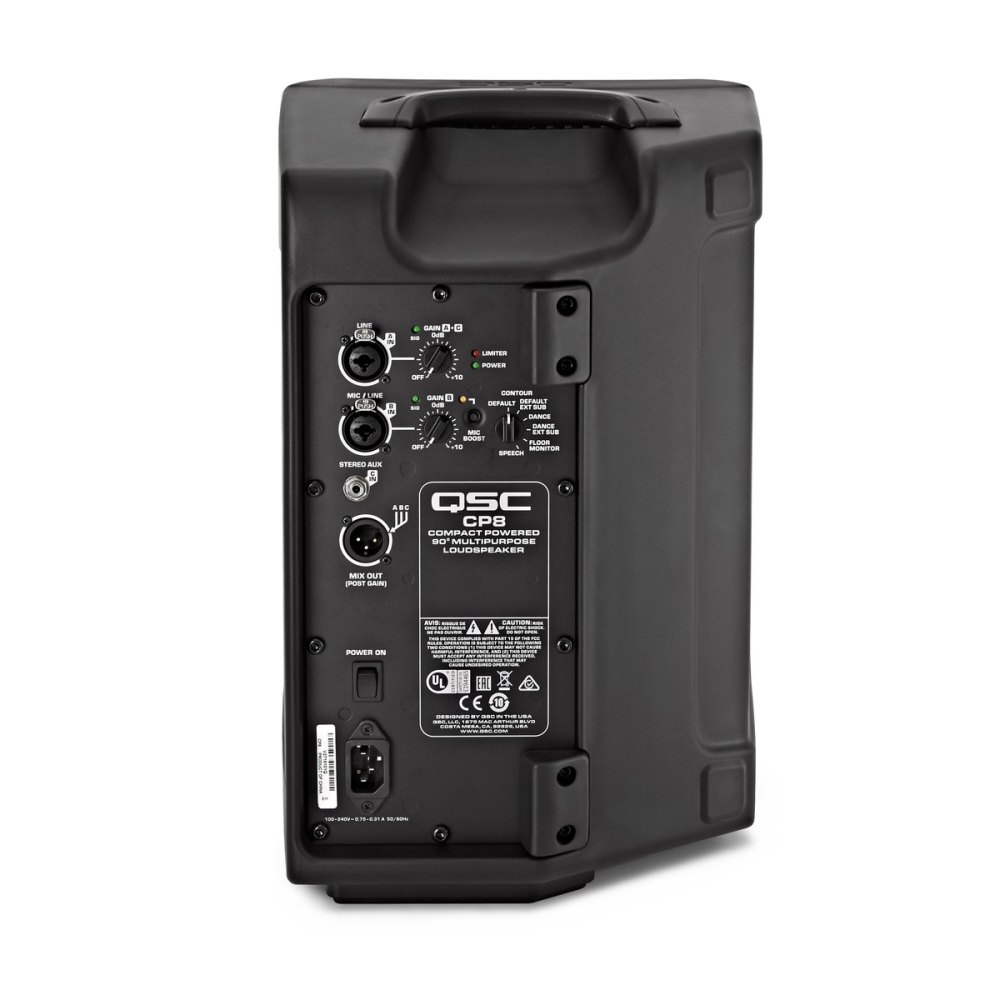 CP8 Cabina de Sonido Profesional QSC - Imagen 3