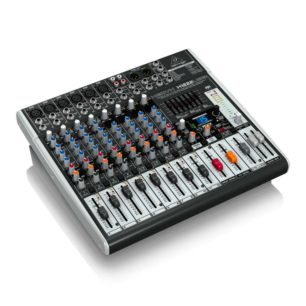 X1222USB Mixer analogo 6 entradas hibridas con USB Behringer - Imagen 3
