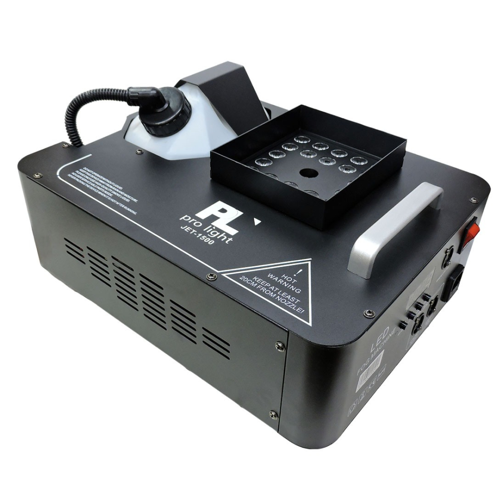 JET-1500 PL Maquina de humo Vertical 6 LEDs RGB 1500W Pro Light - Imagen 4