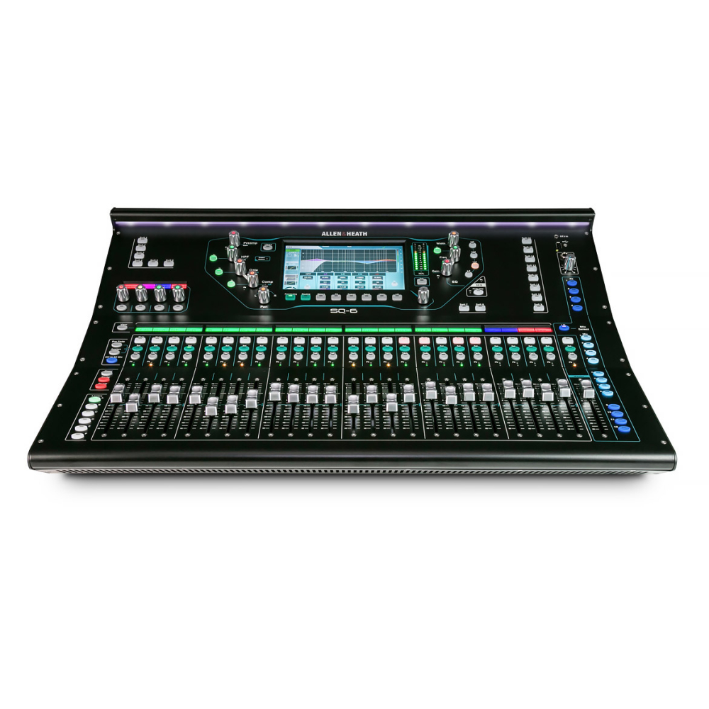SQ-6 Consola Digital 25 Faders /48 Canales / 36 Buses Allen & Heath