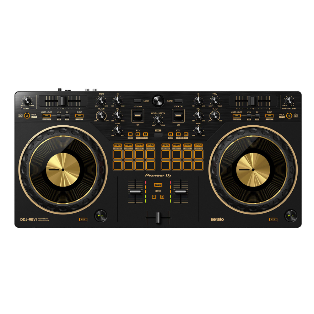 DDJ-REV1N Controladora Versión Dorada para DJ de Pionner DJ
