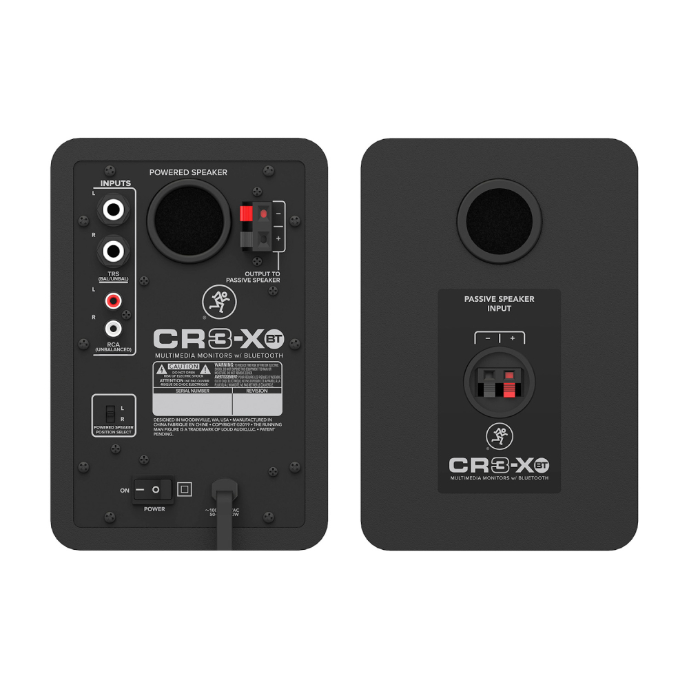 CR3-XBT Juego de Monitores de Estudio Profesionales 3" con Bluetooth Mackie - Imagen 2