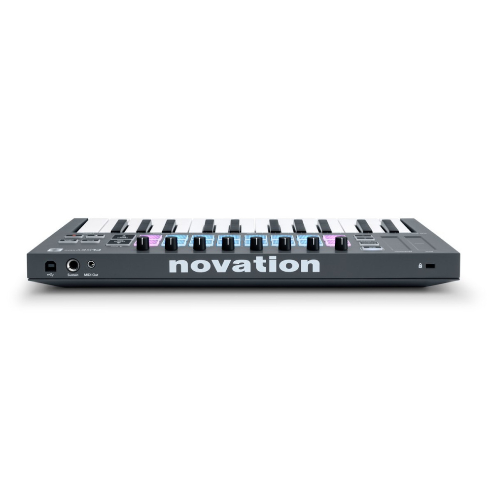 FLKEY MINI Controlador 25 Mini-teclas, 16 Pads sensibles y 2 paneles de tacto, diseñado para FL STUDIO NOVATION - Imagen 4