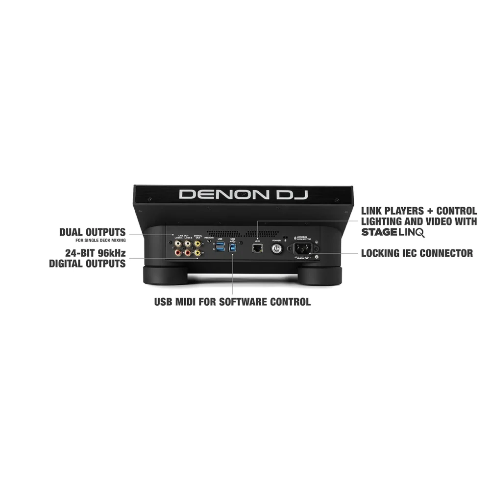 SC6000 PRIME Reproductor DJ - Panntalla Táctil de 10,1" - WiFi - Denon. - Imagen 6