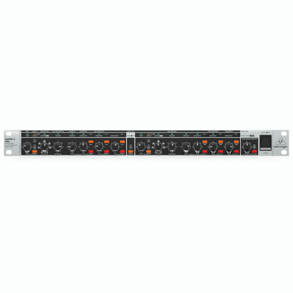 CX3400 V2 Crossover Activo 2 Entradas 6 Salidas Behringer - Imagen 2