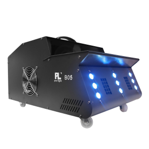 B05 Maquina de Humo + Burbujas 9 Leds RGB Pro Light.