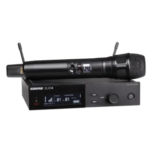 SLXD24/N8SB Micrófono UHF Inalámbrico de Mano con Capsula N8SB Shure.