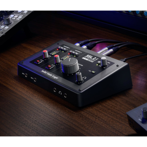 SSL 2 MK2 Interfaz de audio USB-C 32 bits/192 KHz y Salida TRS SOLID STATE LOGIC.
