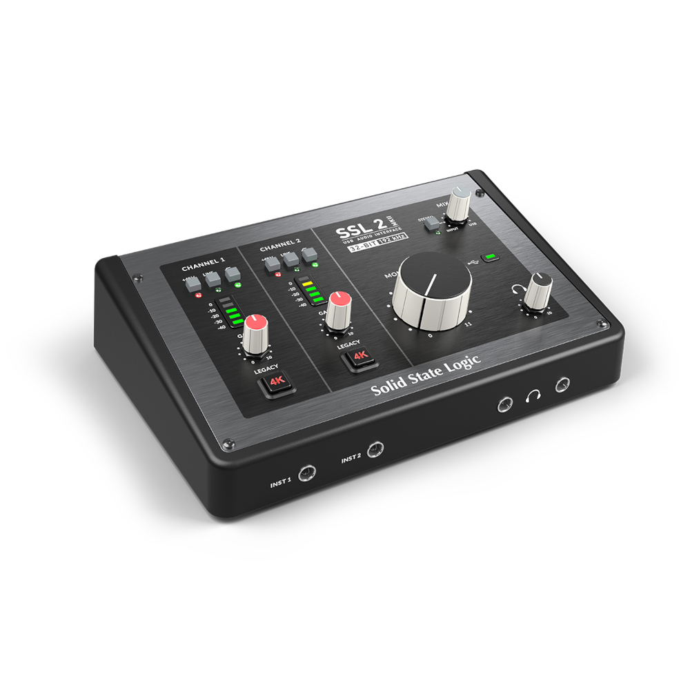 SSL 2 MK2 Interfaz de audio USB-C 32 bits/192 KHz y Salida TRS SOLID STATE LOGIC. - Imagen 2