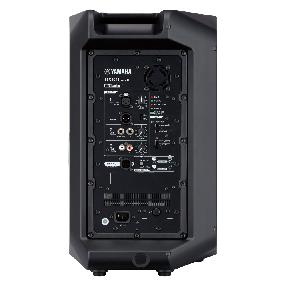 DXR10 MK2 Cabina Activa 10" 1100W SPL 132dB DSP Yamaha. - Imagen 2