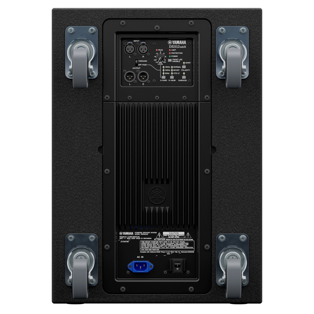 DXS12 MK2 Bajo Activo 12" 1020W SPL 134dB DSP Yamaha. - Imagen 2
