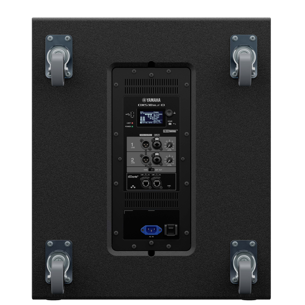 DXS18XLF-D Bajo Activo 18" DANTE 1600W SPL 136dB DSP Yamaha. - Imagen 2