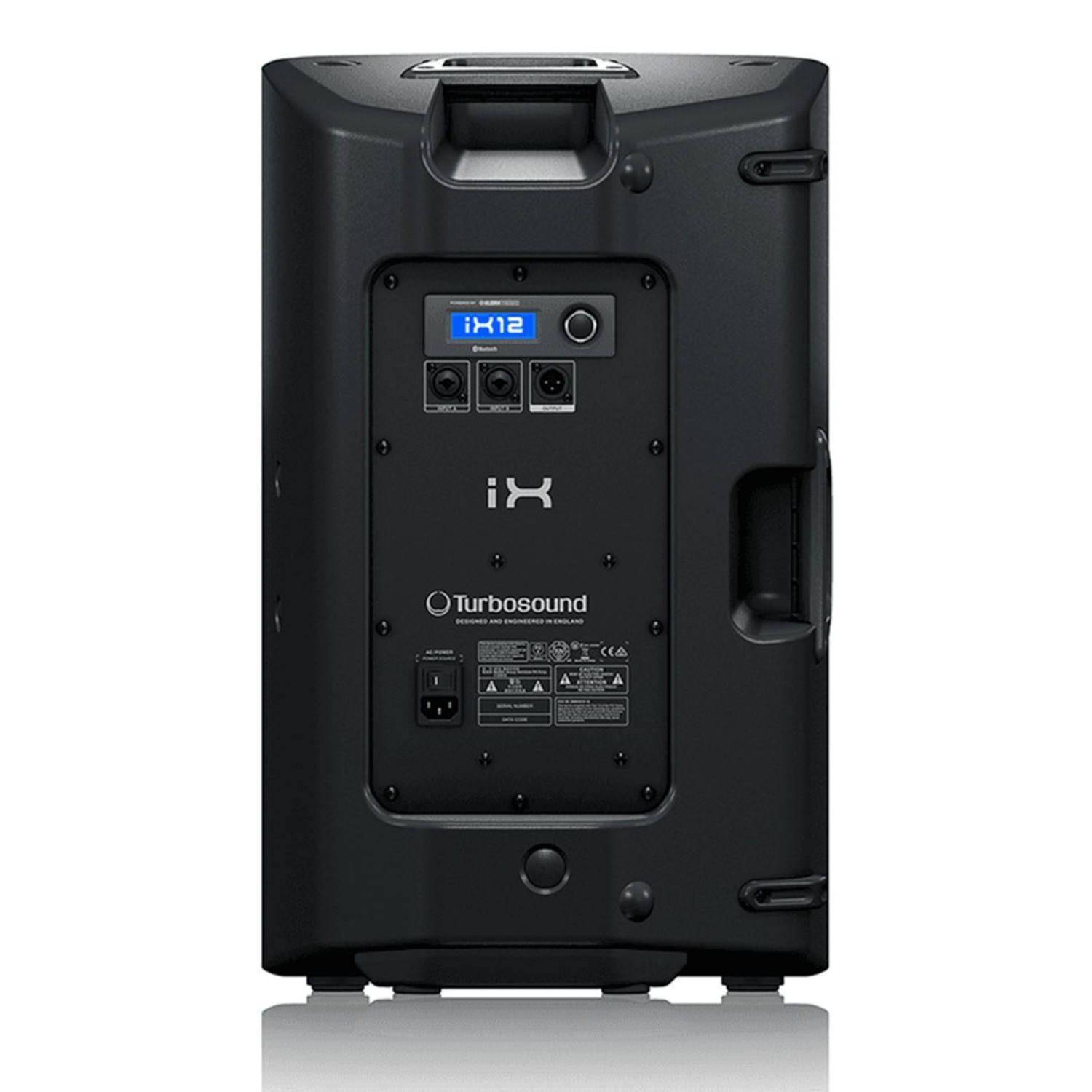 IX12 Cabina Activa 12" 1000W 125dB SPL - Display LCD - Bluetooth TurboSound. - Imagen 2