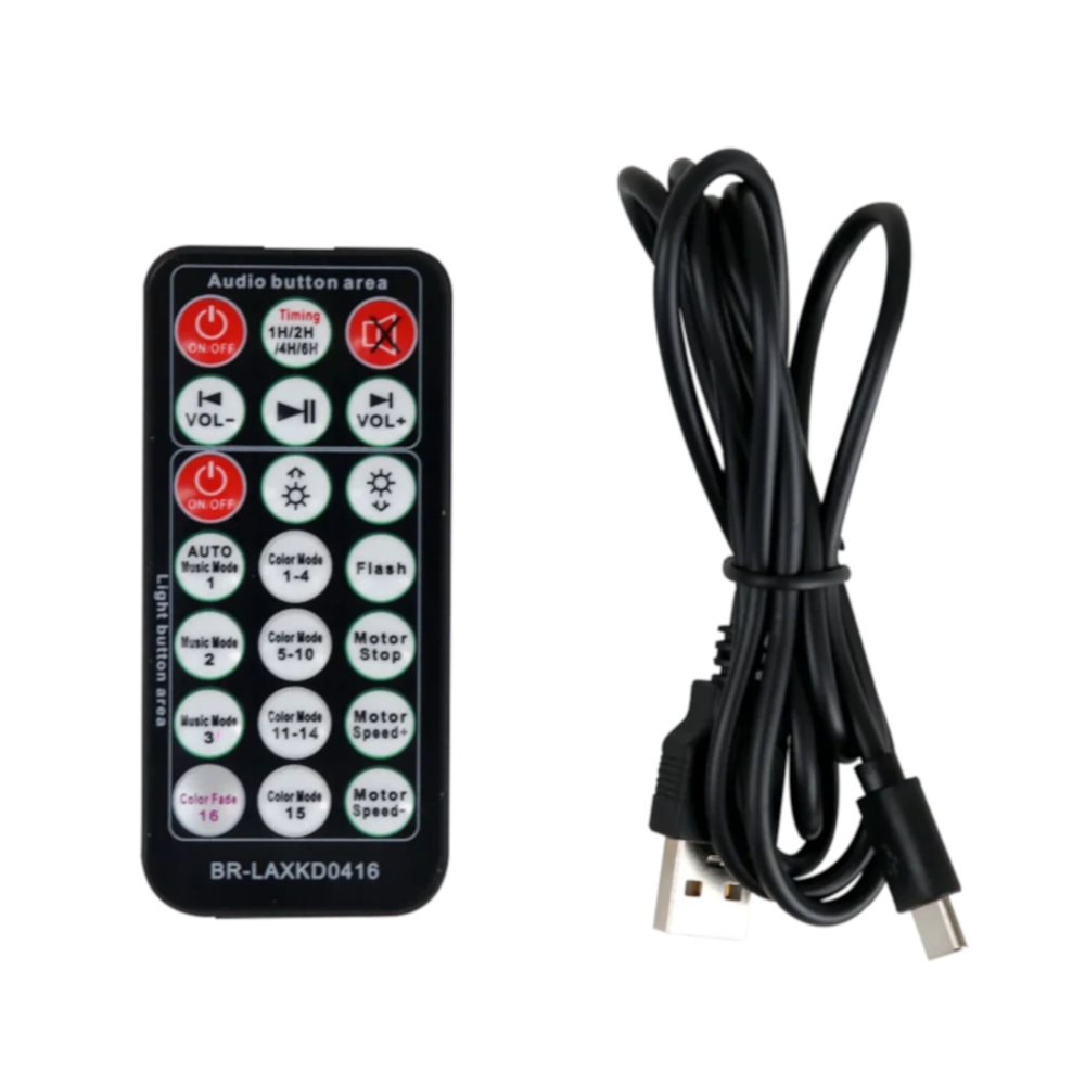 L002B Bola Led 4X1W con Sonido ProDj. - Imagen 3