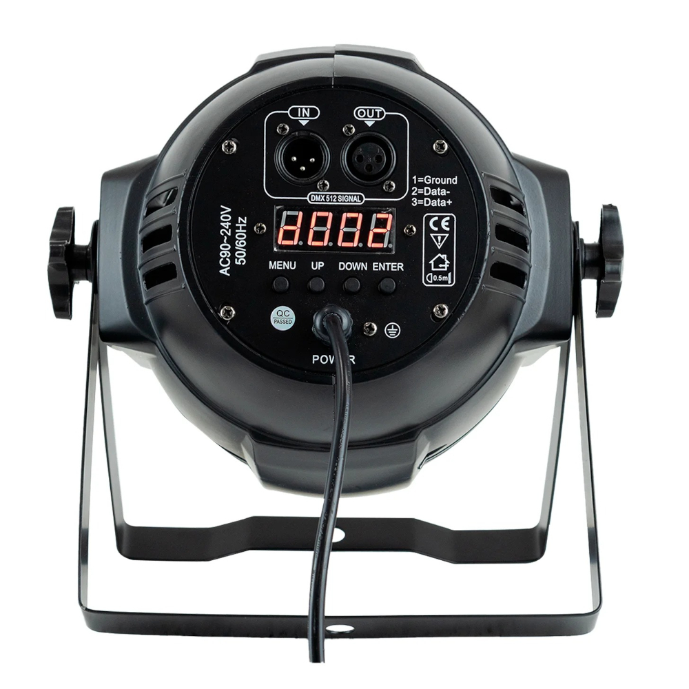 PL001+ Par Led para Escenarios  54 LEDs de 3W RGB (3 en 1) 180W ProDj. - Imagen 2