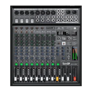 GM12-PRO Mixer Análogo (8 Mic) USB – Bluetooth ProDj.