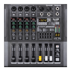 MD4S Mixer Análogo (4 Mic / TRS) USB – Bluetooth ProDj.