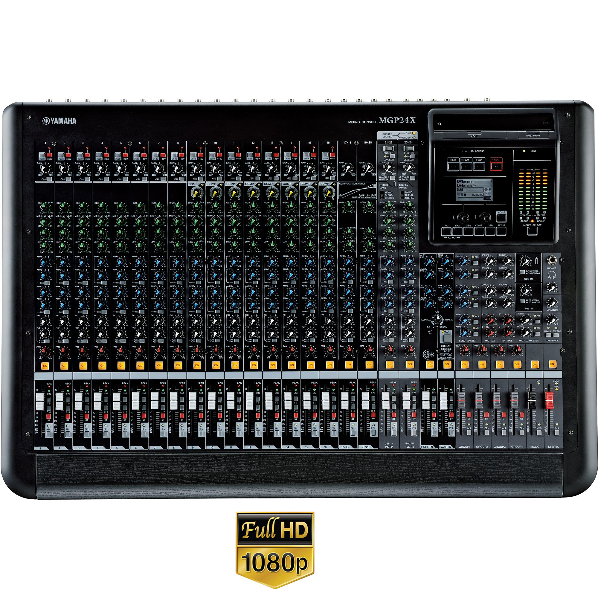 MGP24X Mixer Análogo 16 Mic de Yamaha. - Imagen 2