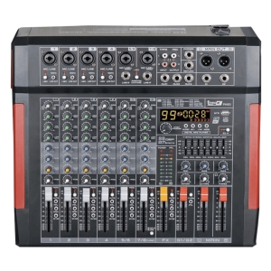 PH80 Mixer Análogo (6 Mic / TRS) USB – Bluetooth ProDj.