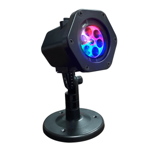 PL14 GOBO Luz LED Reflector 4X1W RGBW 10W IP65 ProDj.
