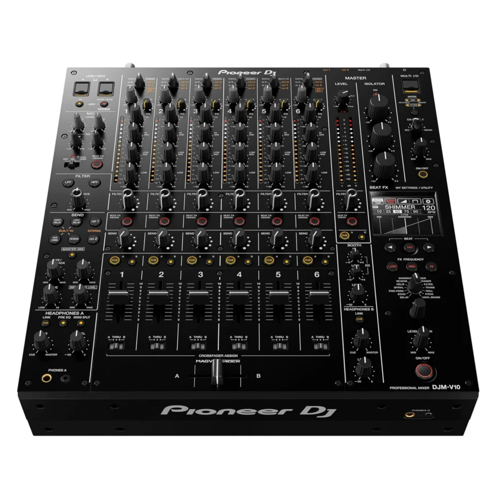 DJM-V10  MIxer DJ Análogo 6 Canales – 64 bit - Pioneer. - Imagen 3