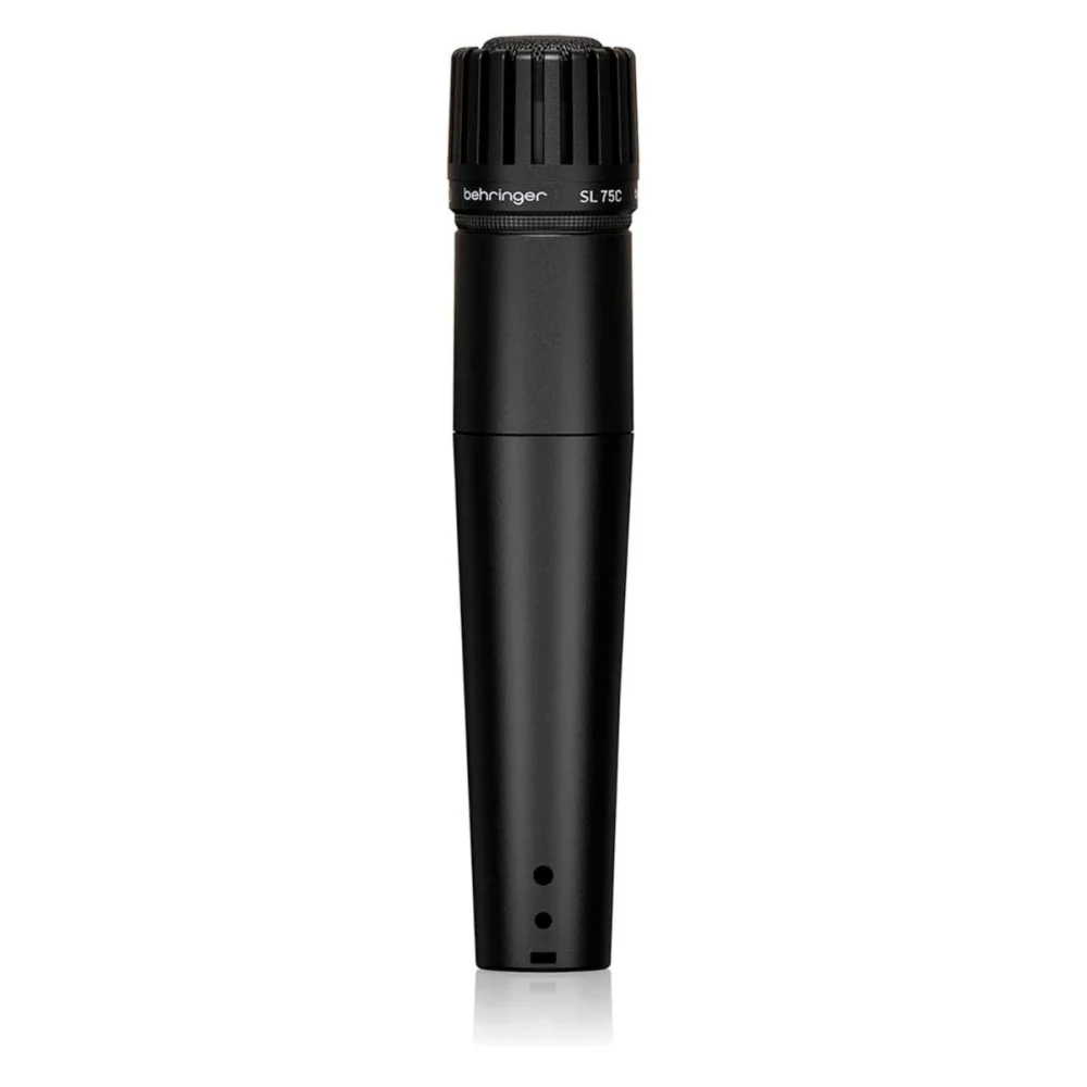 SL75C Micrófono Dinámico  Cardioide - Respuesta en frecuencia 40 Hz-15.000 Hz - Conector XLR de 3 pines - SPL Max. 150 dB• Peso 260 g  Behringer.