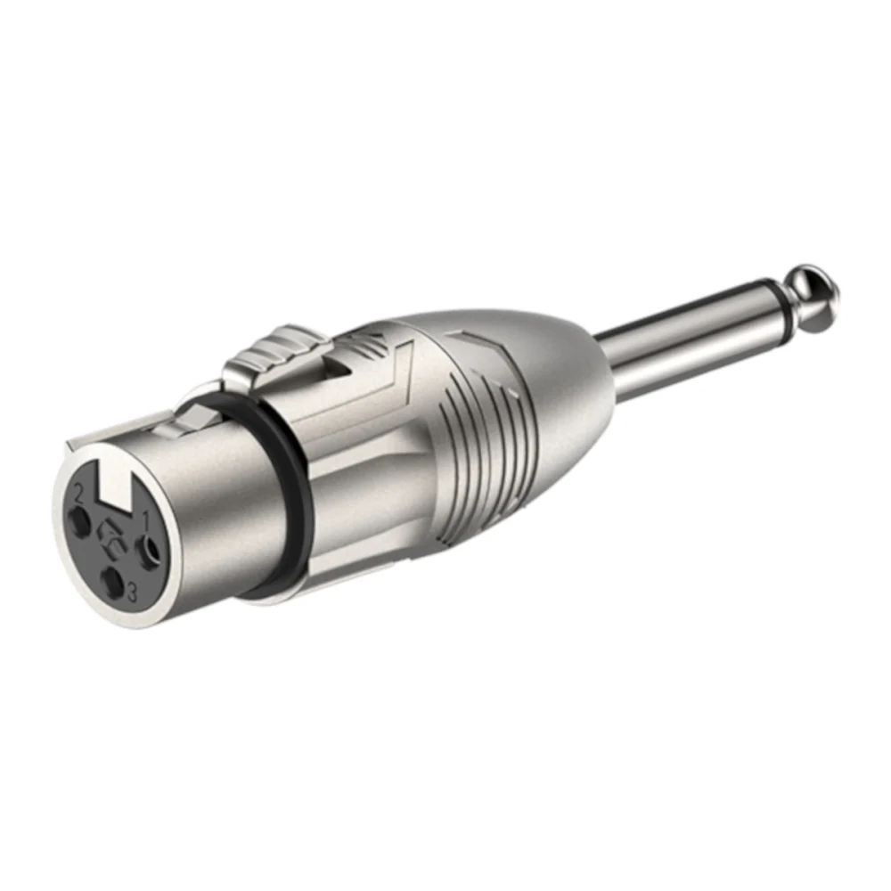 RA2XFJM Convertidor Plug Mono 1/4 a  Jack XLR Roxtone.