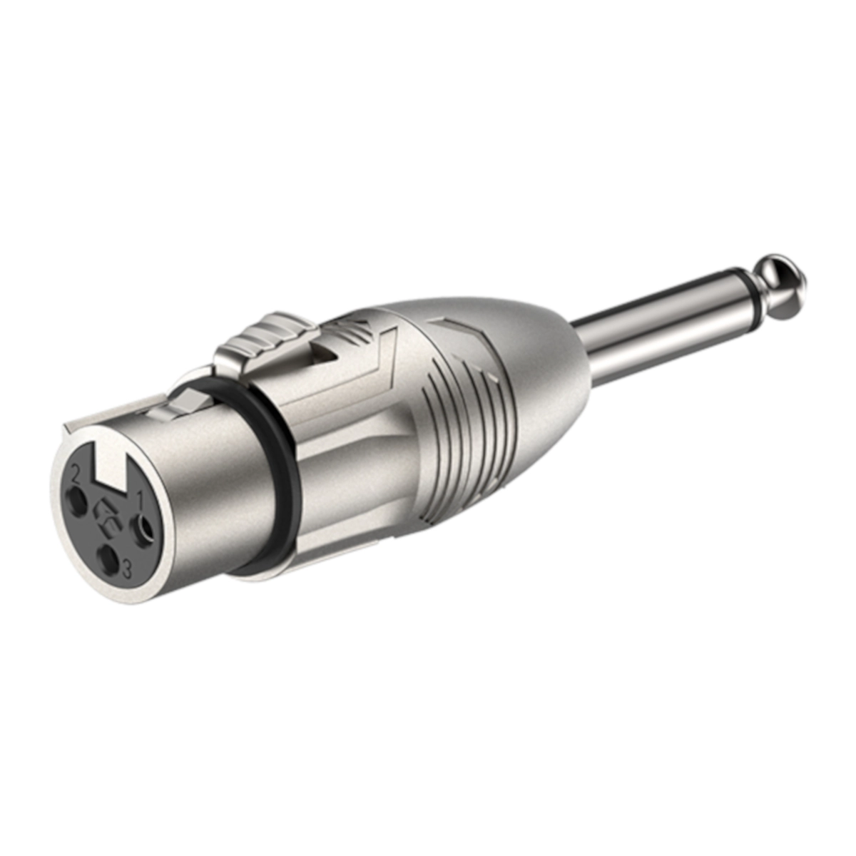 RA2XFJM Convertidor Plug Mono 1/4 a  Jack XLR Roxtone.