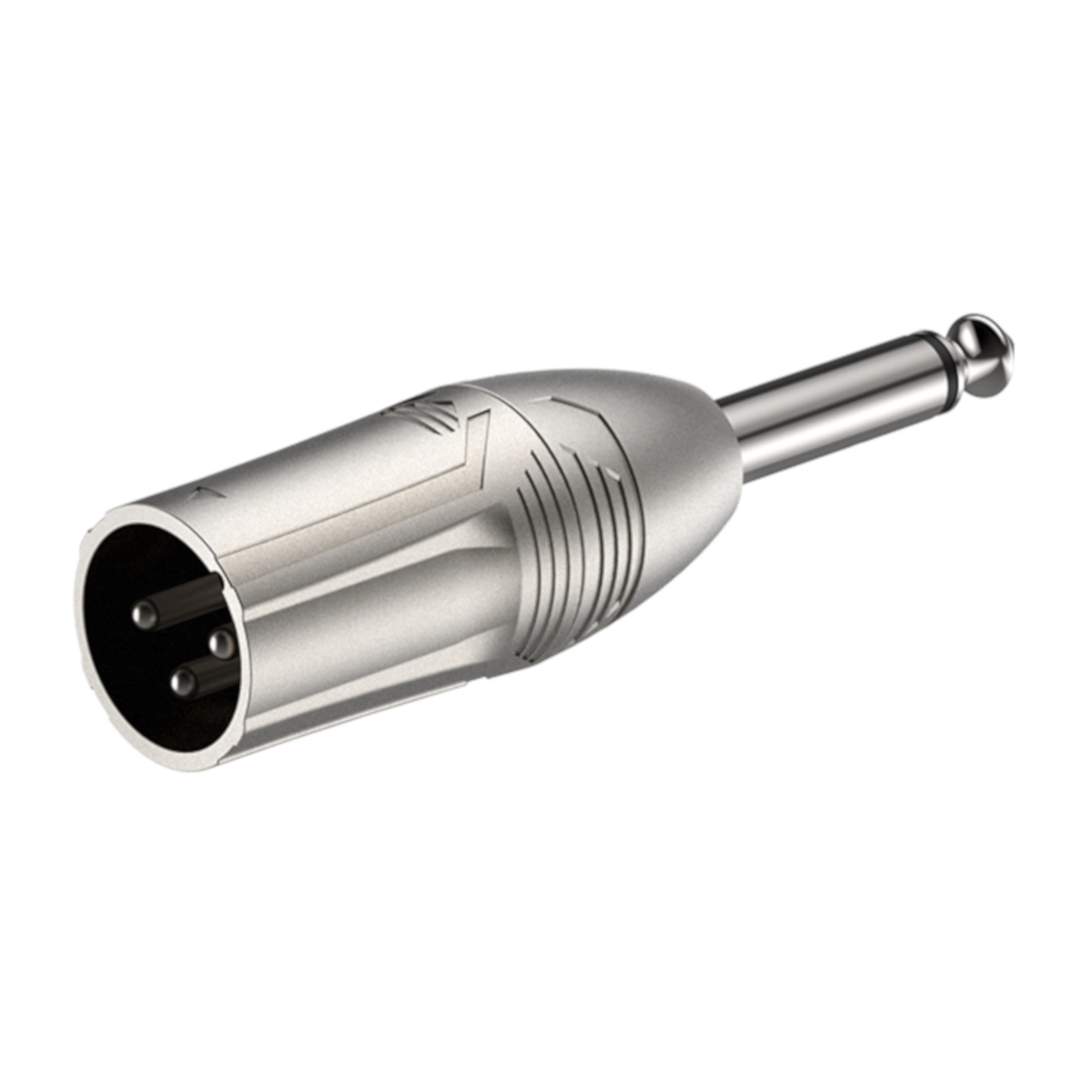 RA2XMJM Convertidor Plug Mono 1/4" a Plug XLR Roxtone.