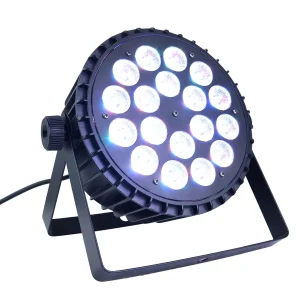 PL006+ Par LED para Escenarios 18X15W (RGBWA UV 6 en 1) 270W ProDj.