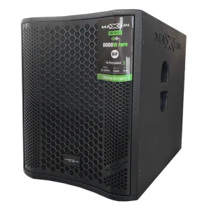 MX18SUB Bajo Activo 18" - 1000W RMS - 134dB SPL - Clase D - Maxlin.
