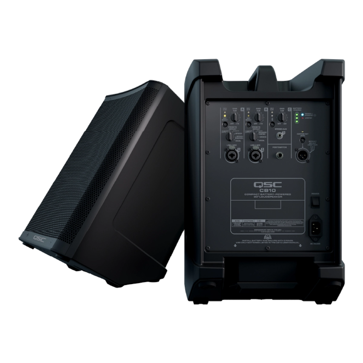 CB10 Cabina Recargable 10" - 440W MAX - SPL127dB - QSC. - Imagen 3